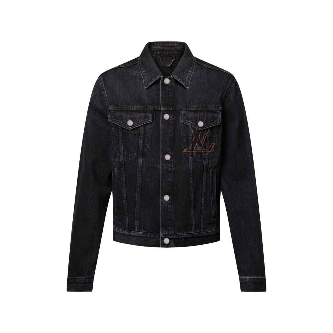 LV Denim Trucker Jacket - Men - Ready-to-Wear | LOUIS VUITTON ®